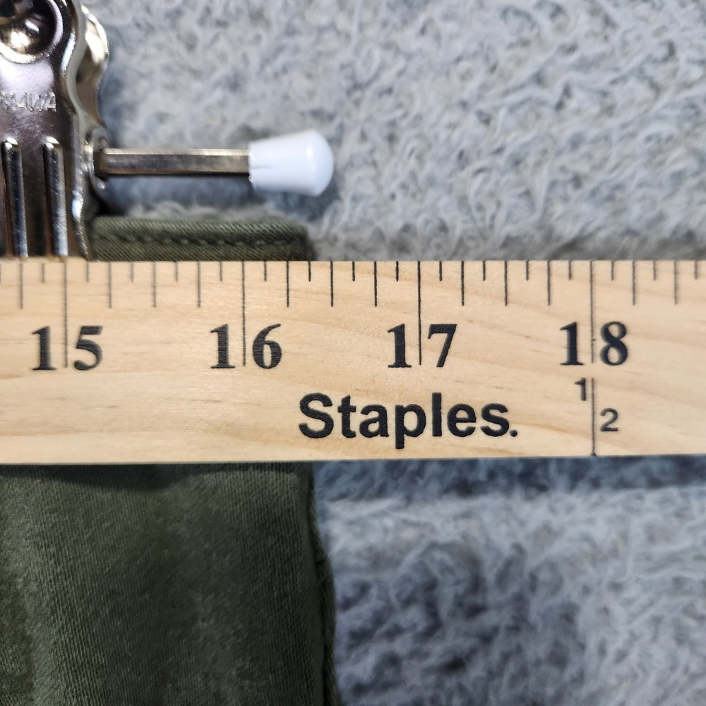 Michael Kors‎ Izzy Skinny Jeans Womens 10 (Fits 33x28.5) Mid Rise Olive green - Picture 2 of 9